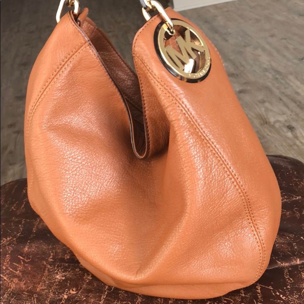 Michael Kors Cognac Hobo
